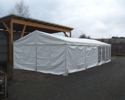 Vereinszelt 4 x 12 m mieten in Reinstädt – Eventtechnik