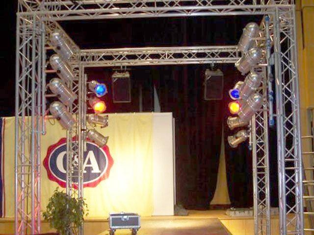 Traversen Ground Support, 6 x 6 m mieten in Reinstädt – aufs Wasser