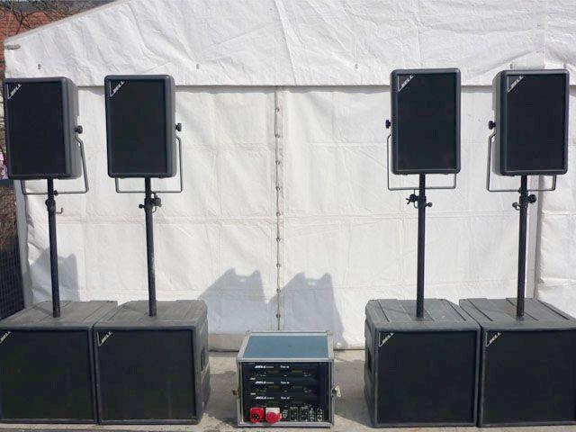 Tonanlage BELL klein 2,8 kW mieten in Reinstädt – Eventtechnik