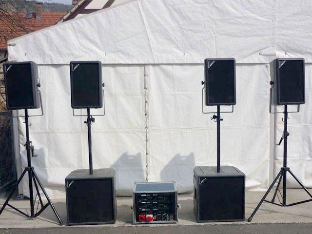 Tonanlage BELL klein 1,8 kW mieten in Reinstädt – Eventtechnik