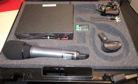 Professionelles Komplettset Funkmikro UHF EW 300 mit Handmikrofon + Se