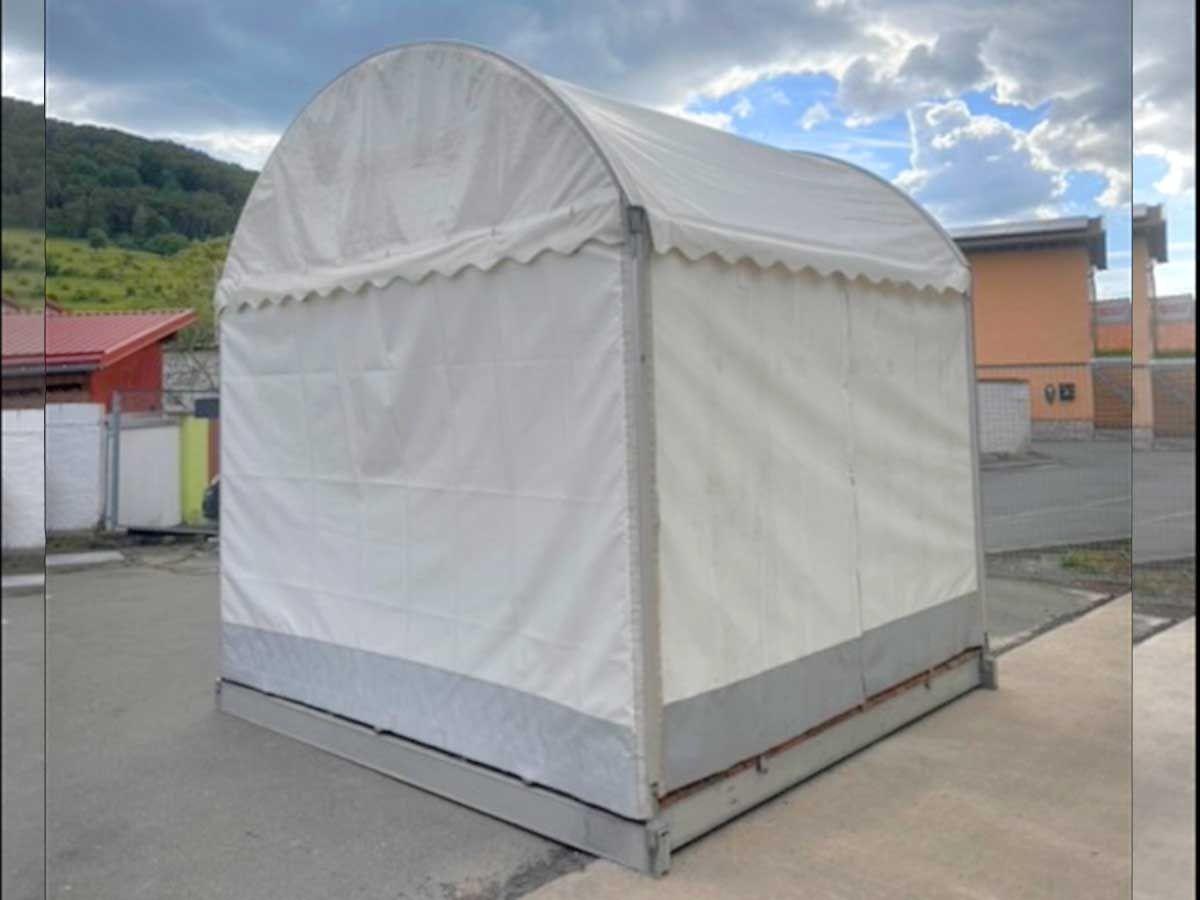 Rundbogenzelte, 3x3m, bis 3x54m erweiterbar mieten in Reinstädt