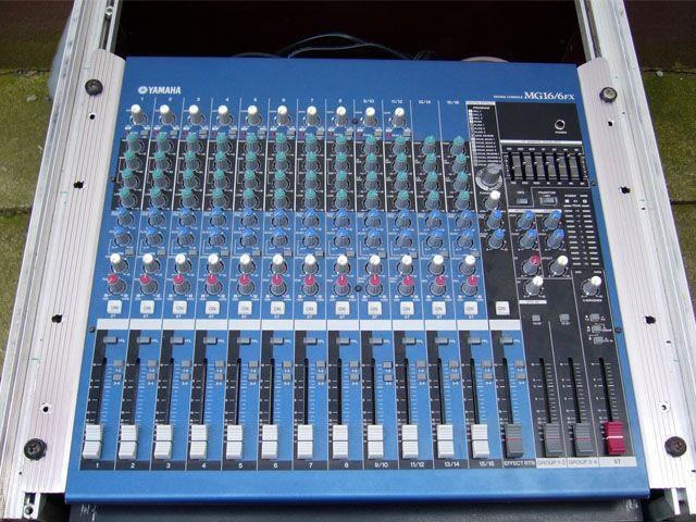 Analogmixer Yamaha MG16 / 6 FX mieten in Reinstädt – Eventtechnik