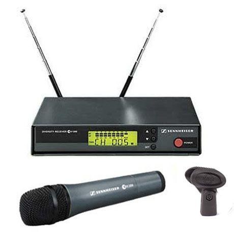 Semiprofessionelles Komplettset Funkmikro UHF EW 100 mit Handmikrofon