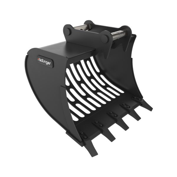 Sortierlöffel MS01 (Minibagger-Anbaugerät) mieten bei Wilmes Mietservice Inh. Andreas-Josef Wilmes