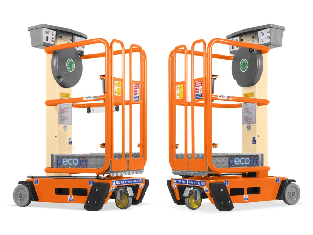 JLG Pecolift Senkrecht Hebebühne mieten bei Wilmes Mietservice Inh. Andreas-Josef Wilmes