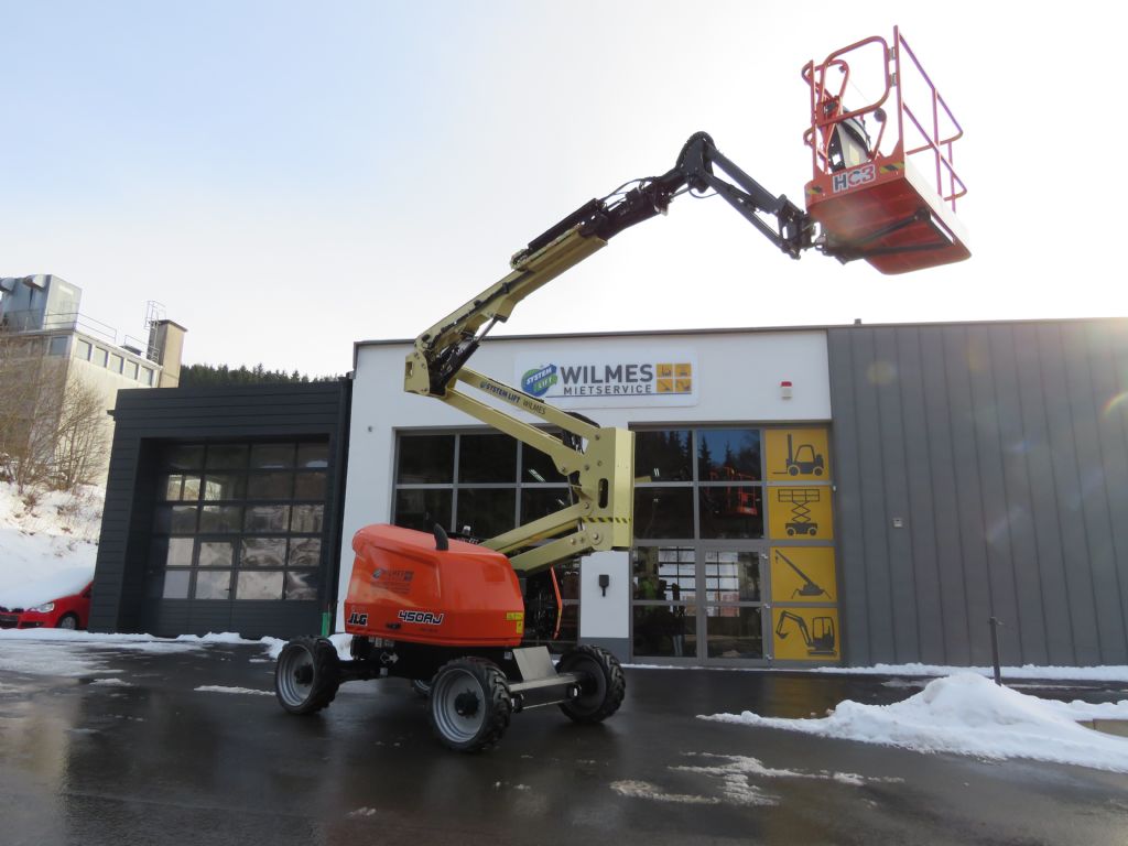 JLG 450 AJ HC 3 Gelenkteleskopbühne mieten bei Wilmes Mietservice Inh. Andreas-Josef Wilmes