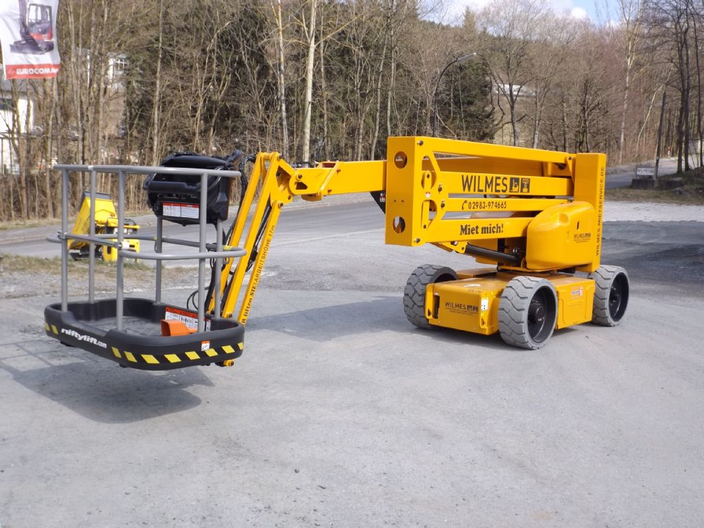 Niftylift HR 17 NE Gelenkteleskopbühne mieten bei Wilmes Mietservice Inh. Andreas-Josef Wilmes