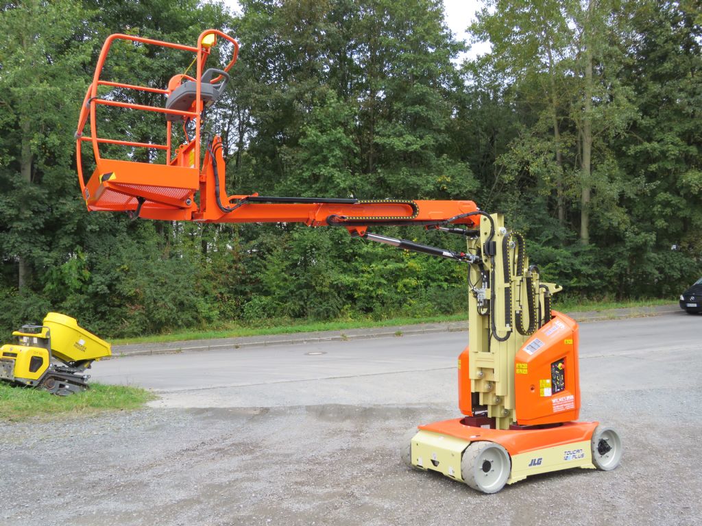 JLG Toucan 12 E plus Senkrecht Hebebühne mieten bei Wilmes Mietservice Inh. Andreas-Josef Wilmes