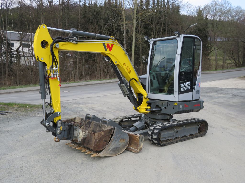 Wacker Neuson ET 35 Minibagger mieten bei Wilmes Mietservice Inh. Andreas-Josef Wilmes