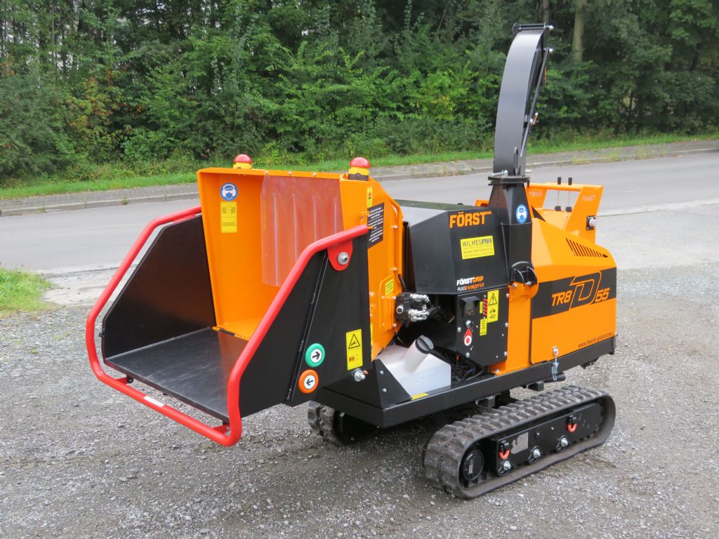 Holzhäcksler Ø 200 mm Först TR 8 mieten bei Wilmes Mietservice Inh. Andreas-Josef Wilmes