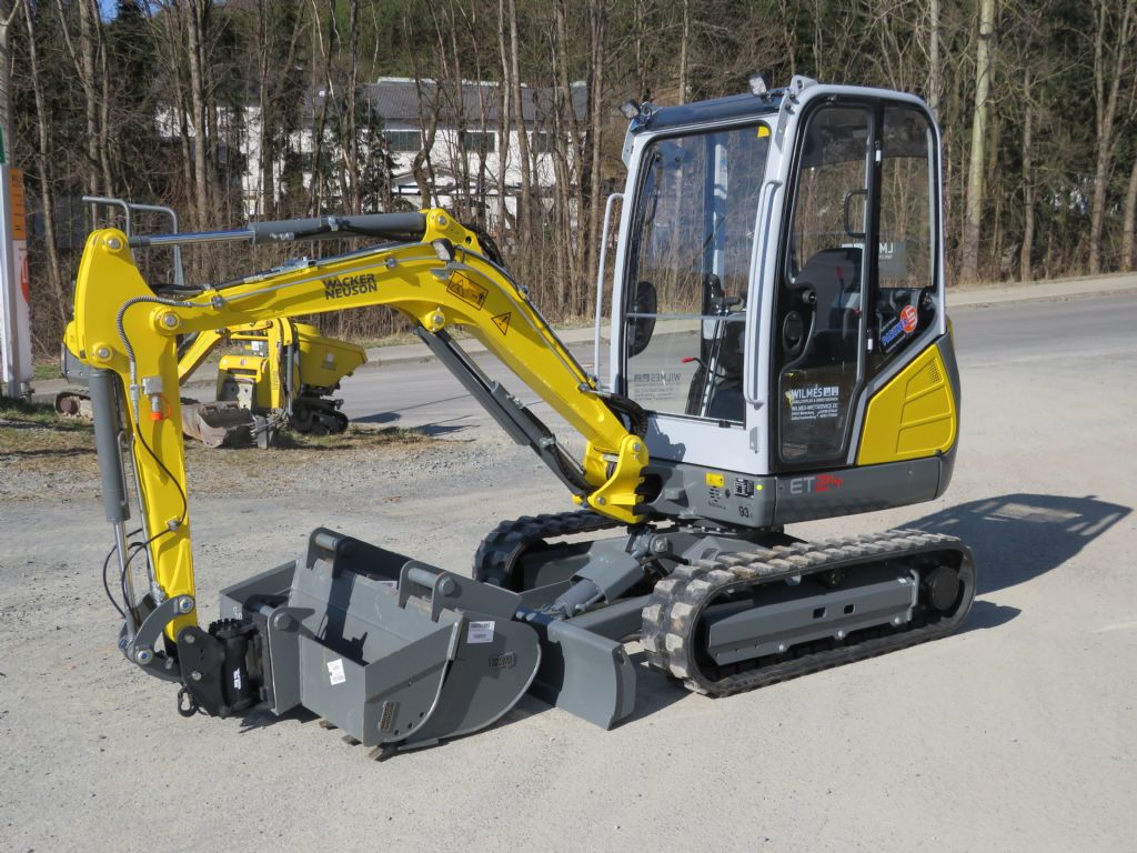 Wacker Neuson ET 24 Minibagger mieten bei Wilmes Mietservice Inh. Andreas-Josef Wilmes
