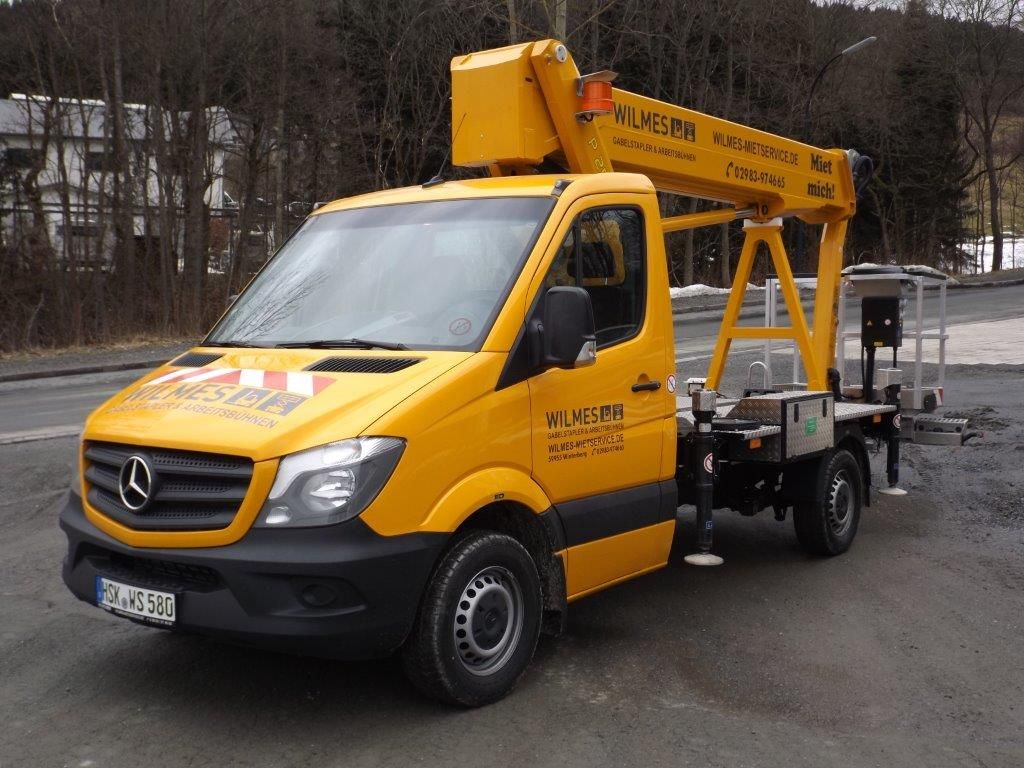 Palfinger P 250 BK LKW Arbeitsbühne mieten bei Wilmes Mietservice Inh. Andreas-Josef Wilmes
