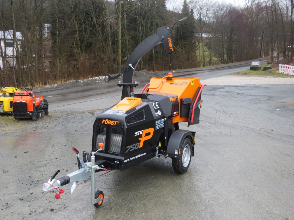 Holzhäcksler Ø 150 mm Först ST 6P mieten bei Wilmes Mietservice Inh. Andreas-Josef Wilmes