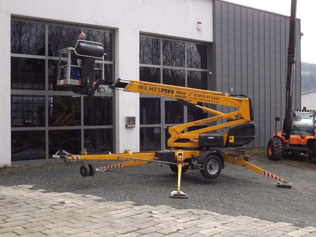 DINO Lift 160XTB Anhänger Arbeitsbühne mieten bei Wilmes Mietservice Inh. Andreas-Josef Wilmes