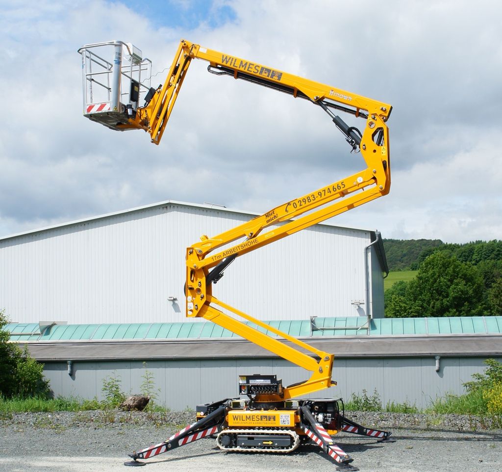 Hinowa LightLift 17.75 Raupenarbeitsbühne mieten bei Wilmes Mietservice Inh. Andreas-Josef Wilmes