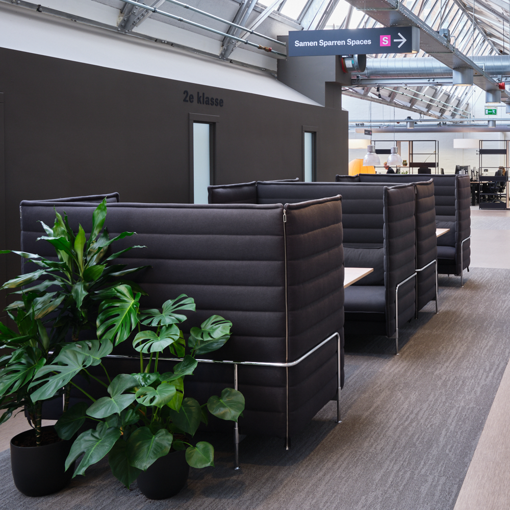 Vitra Alcove Twoseater mieten bei Alvero Büromöbelvermietung