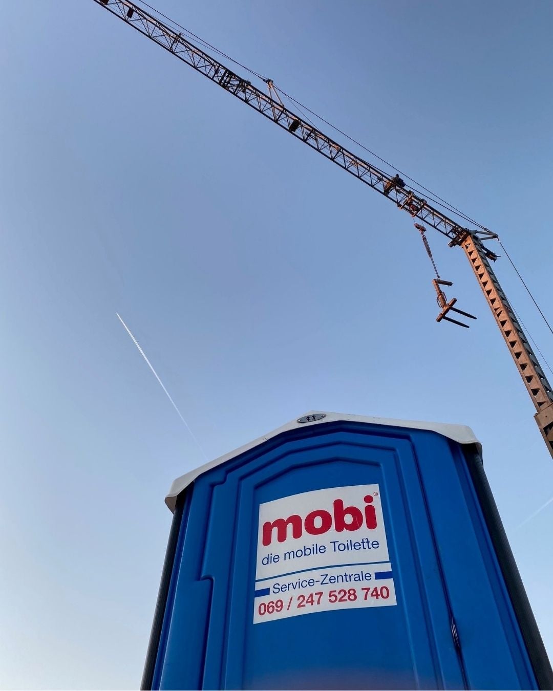 mobi Baustellentoilette mieten – mobiles Baustellen-WC inkl. Reinigung & Service – 3