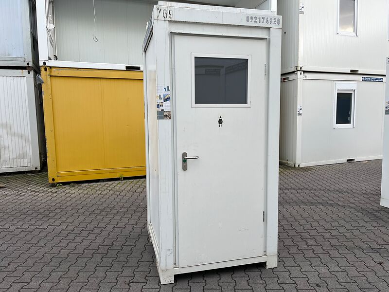 Sanitärcontainer 05 D 3 Sterne guter Zustand mieten bei Thomas Lerch Bau- und Industriebedarf