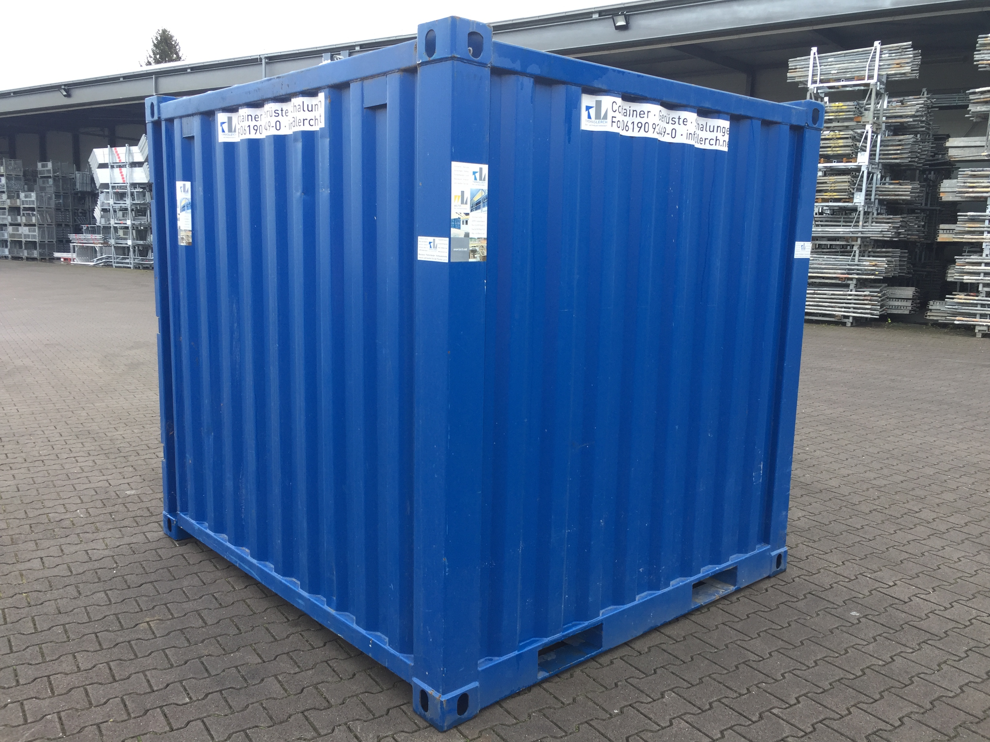 Lagercontainer 8 2438 x 2200 x 2260 mm LxBxH mieten bei Thomas Lerch Bau- und Industriebedarf