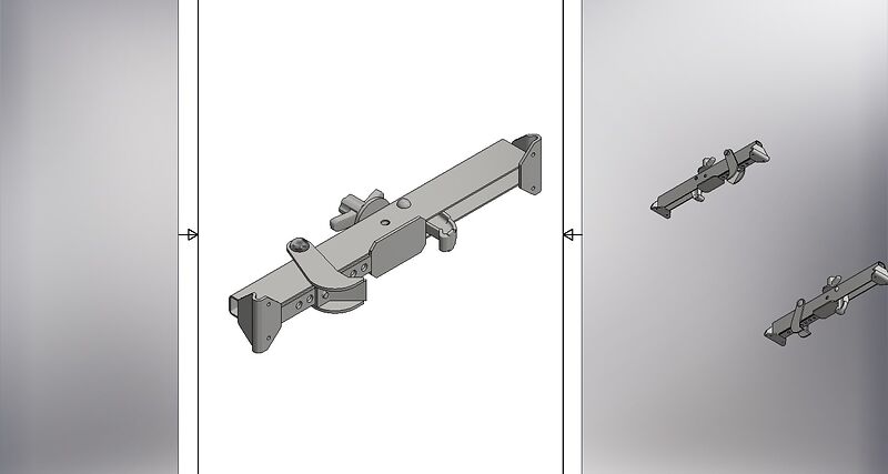 Hünnebeck Ausgleichsrichtzwinge 0–14 cm mieten bei Thomas Lerch Bau- und Industriebedarf