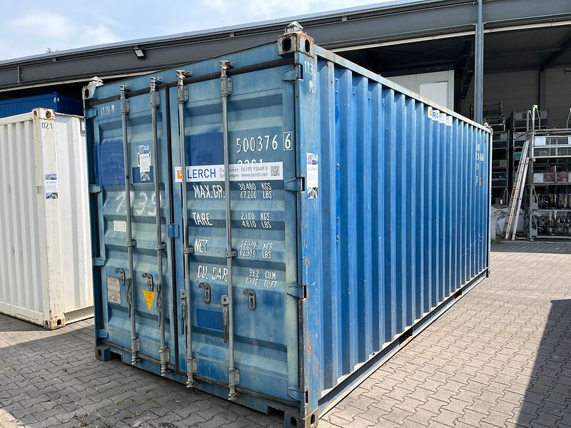 Lagercontainer 20 Fuss 3 Sterne guter Zustand mieten bei Thomas Lerch Bau- und Industriebedarf