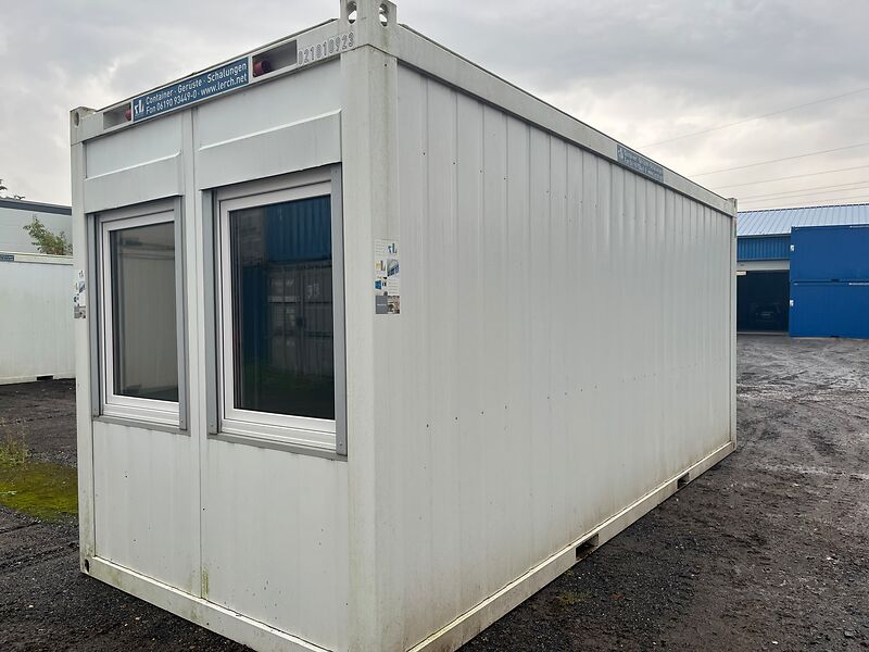 Bürocontainer mit WC und Küche guter Zustand AS7 mieten mieten