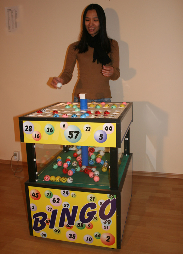 Bingomaschine mieten bei Fun Promotion