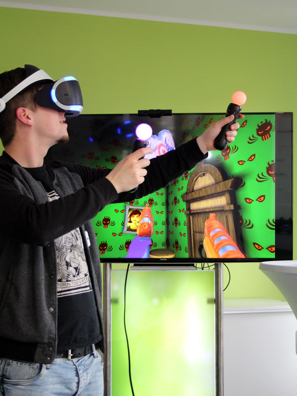 Gamingstation mit VR Brille & TV mieten bei Fun Promotion