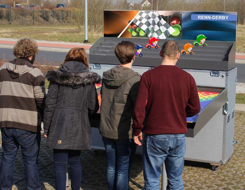 Derbyrennen Rennwagen mieten bei Fun Promotion