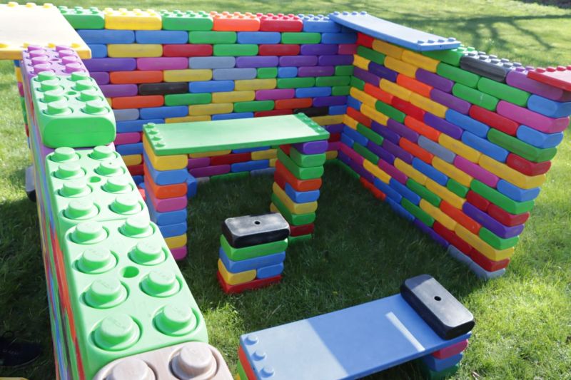 XXL Bausteine | Riesenbaustelle mieten bei Fun Promotion
