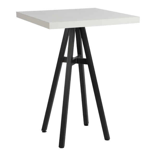 Stehtisch Bristol weiß OUTDOOR 80*80*H110 cm mieten
