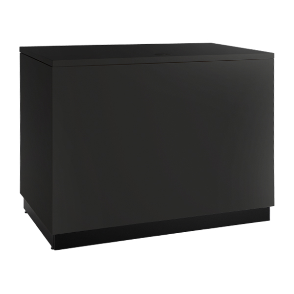 Counter Basic schwarz Front niedrig schw. Deckbl. mieten