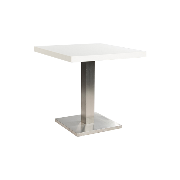 Bistrotisch Ibiza weiß B80*L80*H78 cm mieten