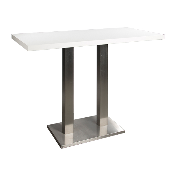 Stehtisch Ibiza OUTDOOR weiß L160*B80*H110 cm mieten