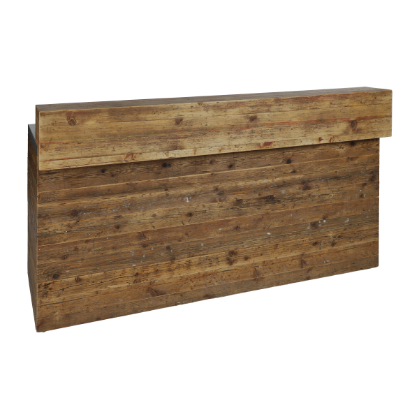 Theke Bornholm mit Deckblatt CNS L200*T83*H115 cm mieten