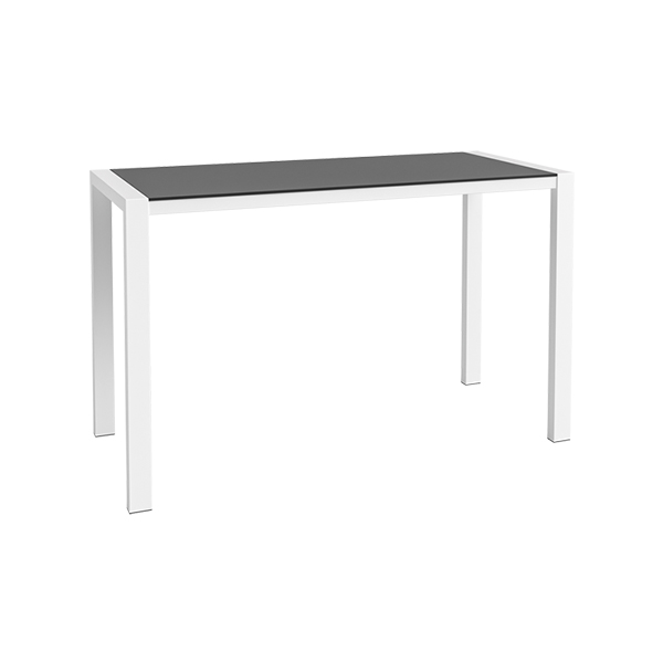 Stehtisch Algarve weiß/schwarz L180*B80*H110 cm mieten