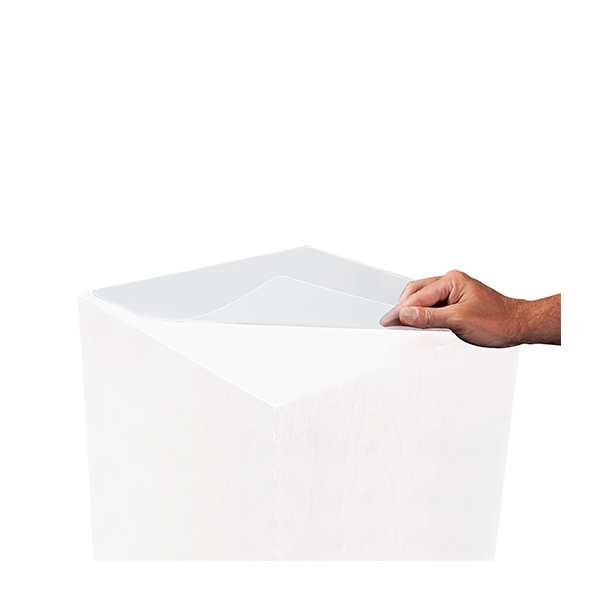 Schutzplatte transparent für Pedestal 98*98 cm mieten