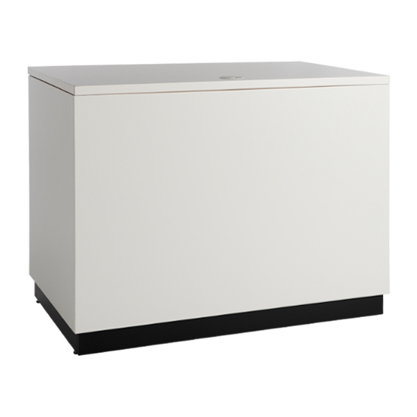Counter Basic weiß Front niedrig abschließb. weiß. Deckbl. mieten