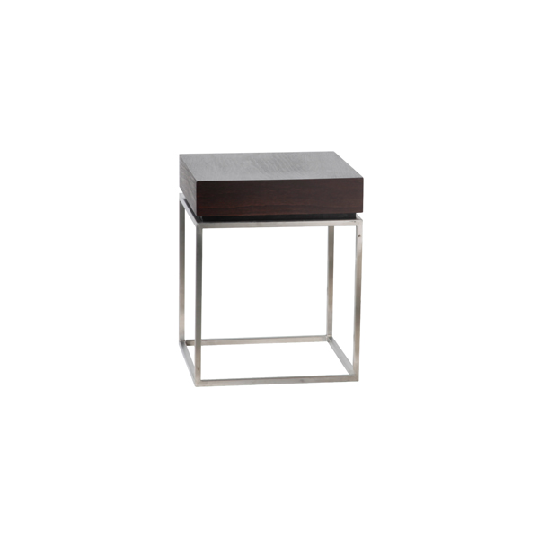 Zinzo coffee table mit Massif braun L40*B40*H50 cm mieten