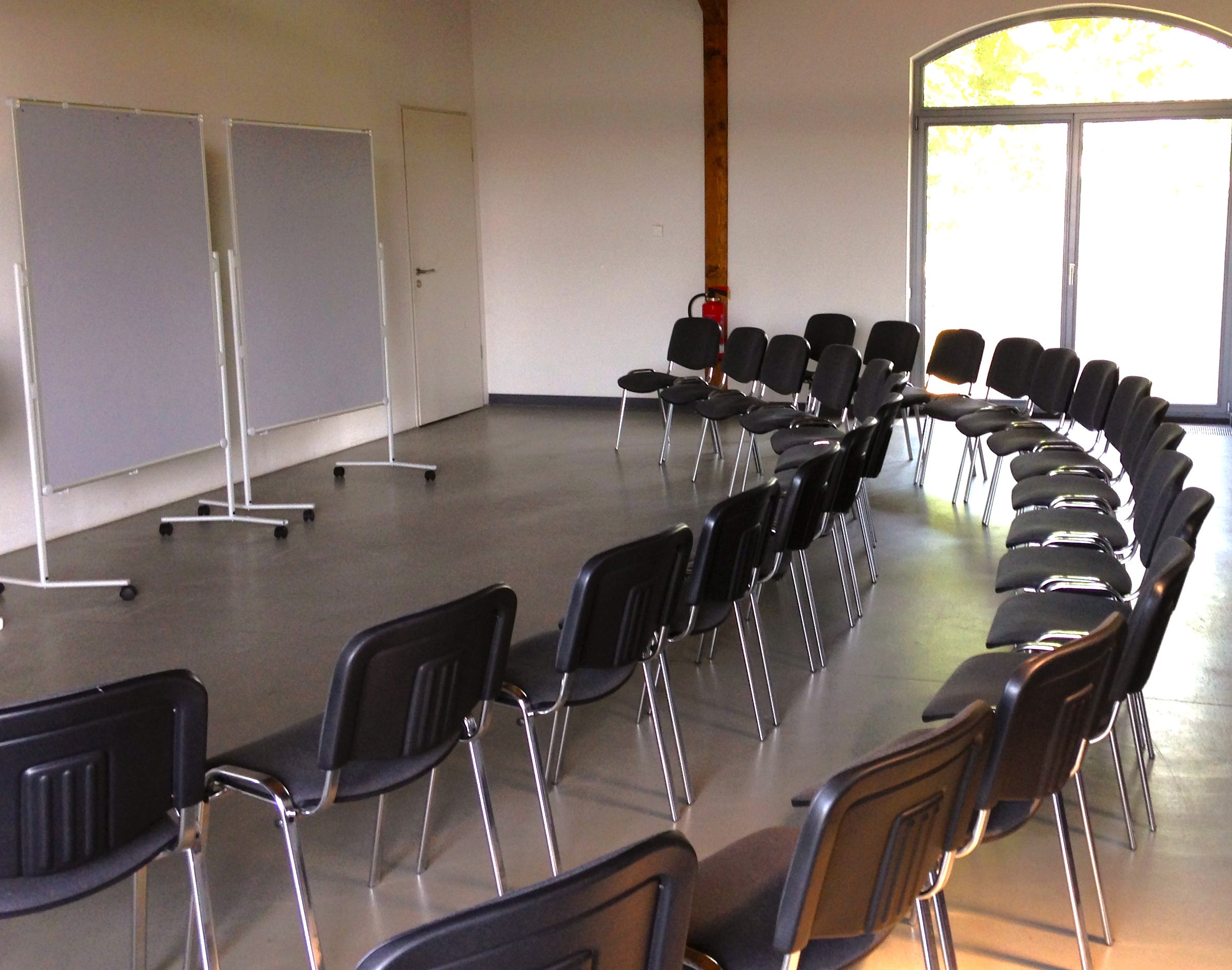 Moderationstafel mieten - Pinnwand rollbar, höhenverstellbar, 120x150 cm – 2