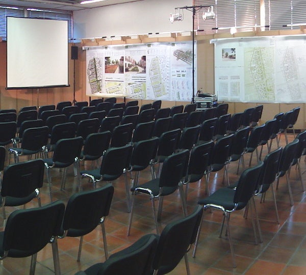 Polsterstuhl mieten - schwarz/chrom, für Events & Konferenzen – 2