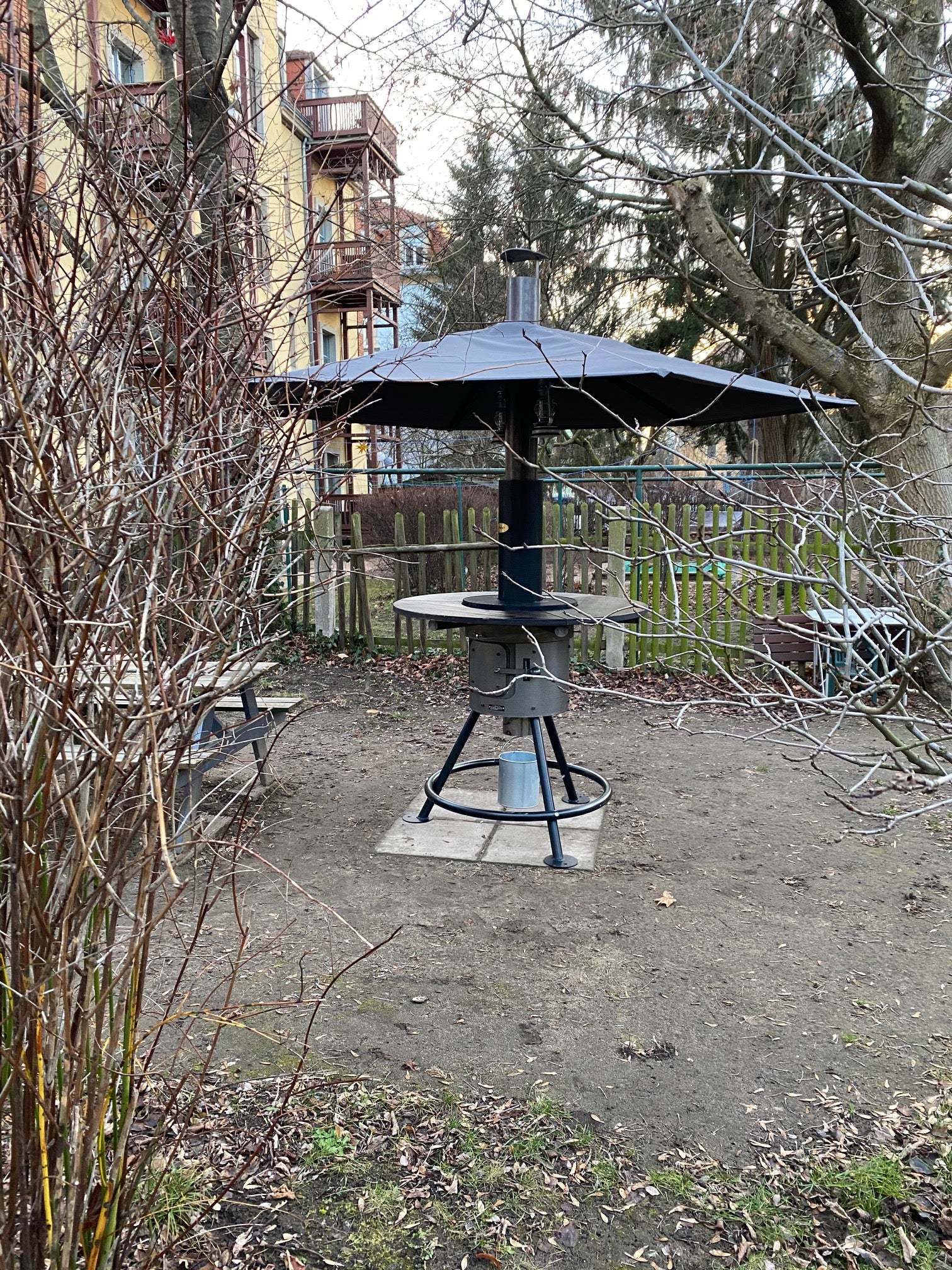 Alpenofen mieten - Partyofen & Hüttenschirm für Winter-Partys in Dresden – 3