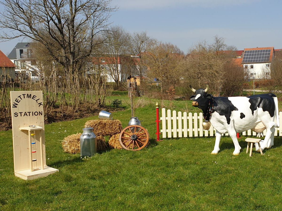 Melkkuh mieten bei Play and Fun Team