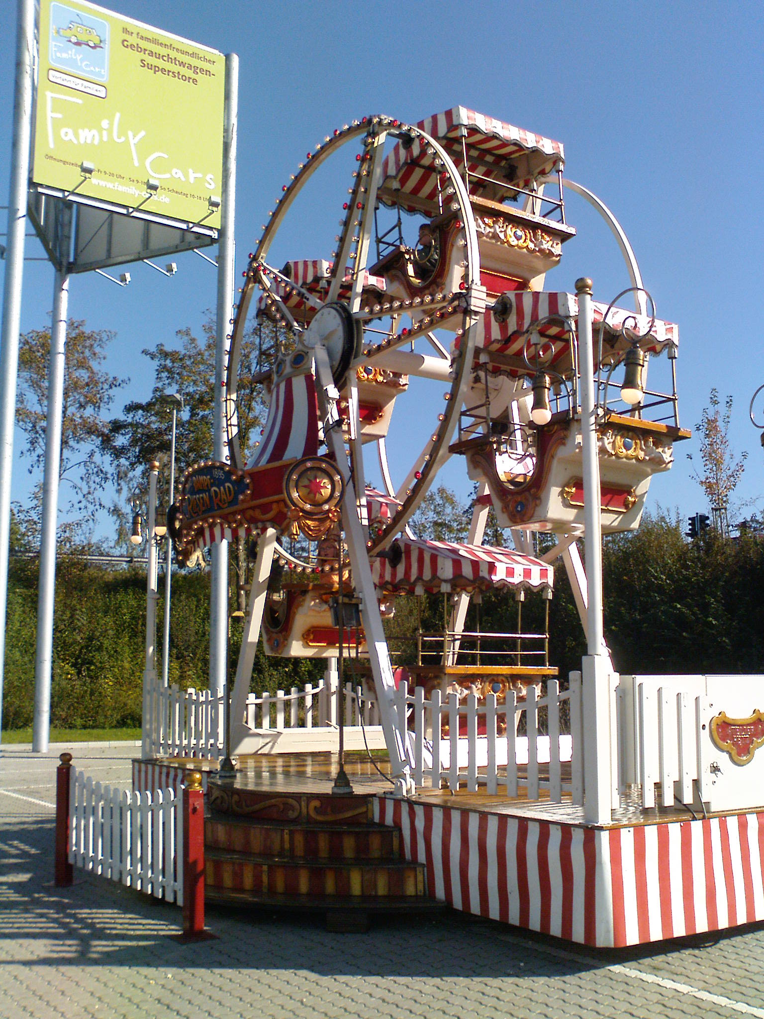 Riesenrad mieten bei Play and Fun Team