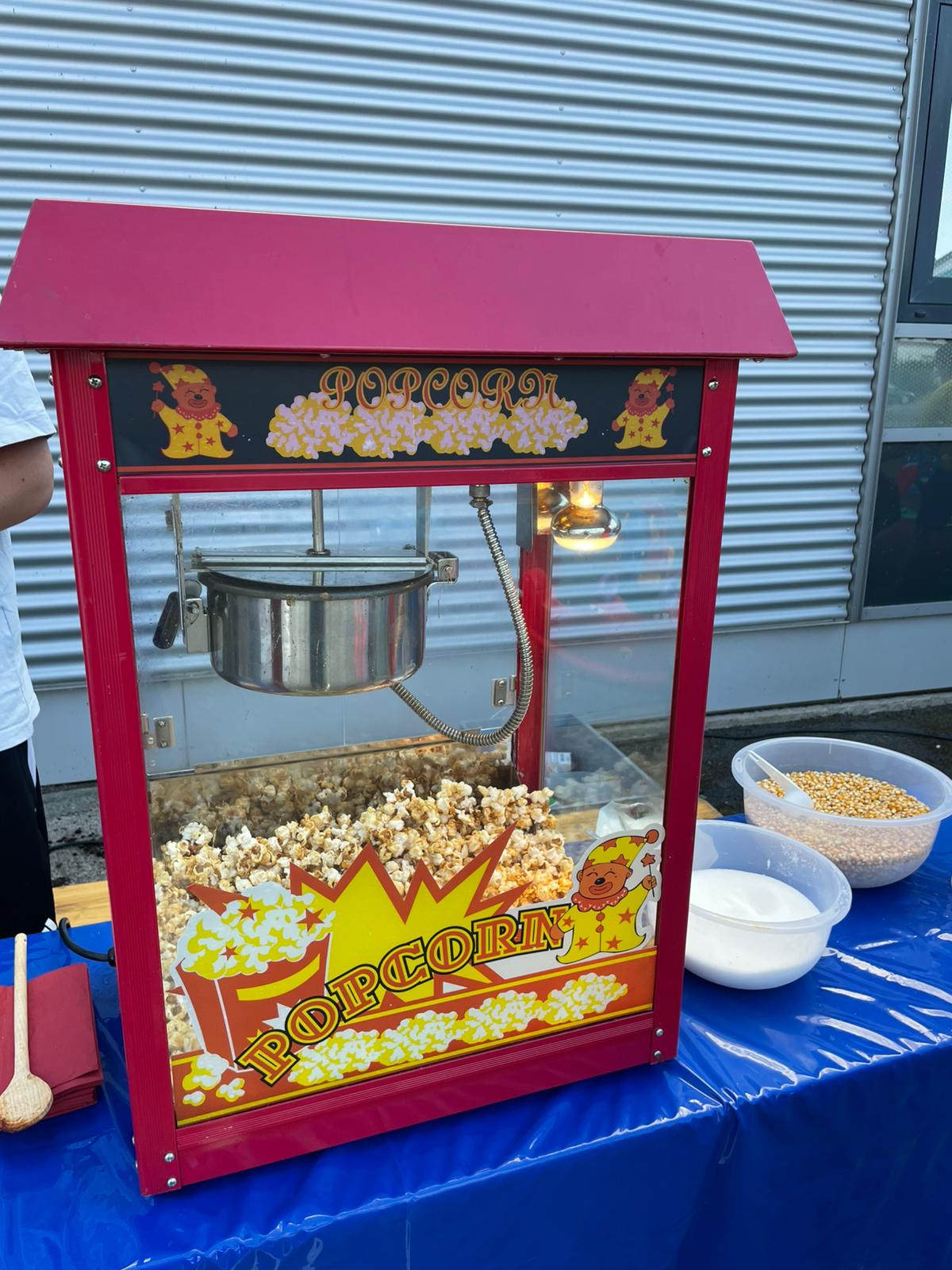 Popcornmaschine mieten bei Play and Fun Team