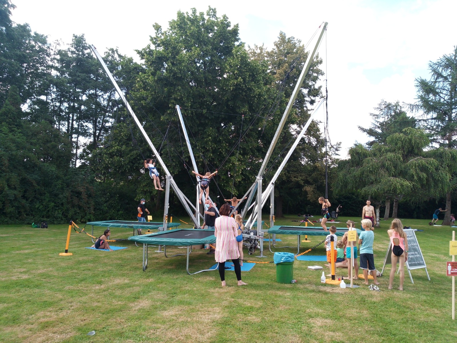 Quarter-Tramp mieten bei Play and Fun Team