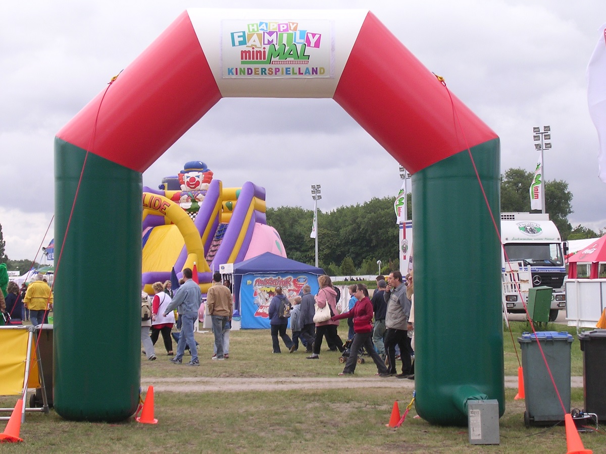 Torbogen mieten bei Play and Fun Team