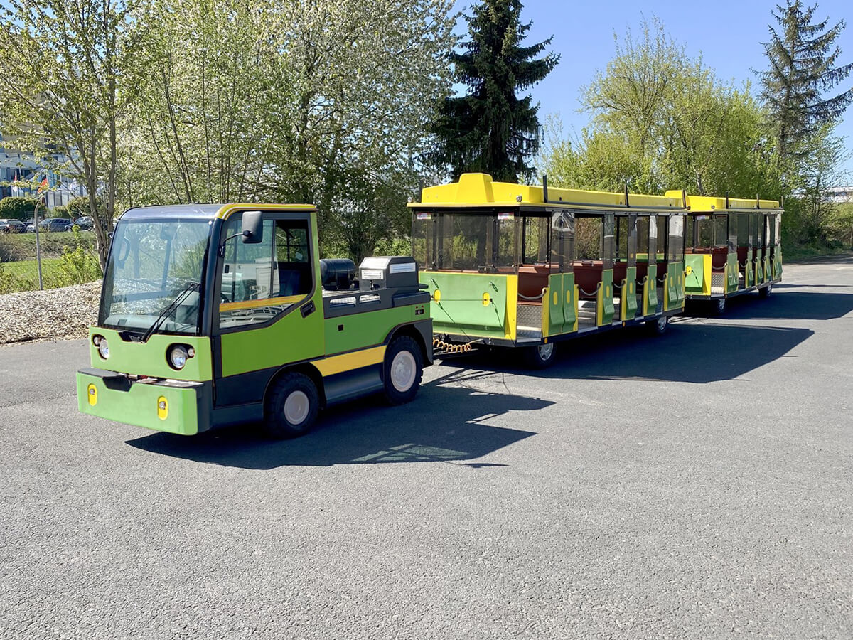 Elektro-Shuttle Express mieten bei Play and Fun Team