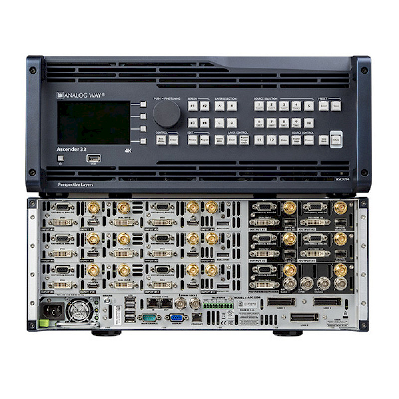 Analog Way Ascender 32 – 4K – PL mieten bei Magic Event- & Medientechnik